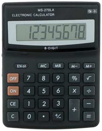 Сима-лэнд Калькулятор настольный, 8 - разрядный, MS - 270LA 198355081510