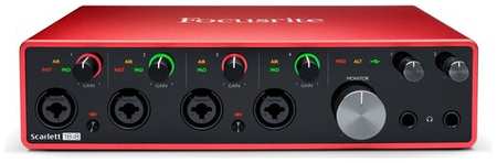 Аудио интерфейс USB, 18 входов/8 выходов FOCUSRITE Scarlett 18i8 3rd Gen