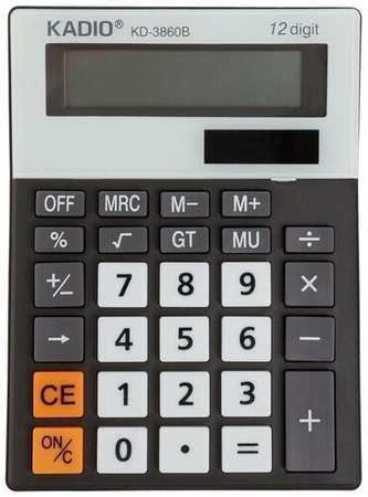 Калькулятор настольный 12-разрядный KD3860B двойное питание 198356116094