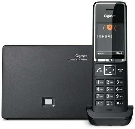 Gigaset VoIP-телефон S30852-H3031-S304 550A IP FLEX RUS COMFORT черный 198356844328