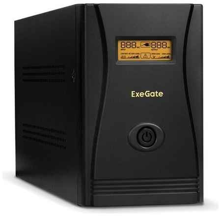 EXEGATE ИБП EP285485RUS ИБП SpecialPro Smart LLB-1000. LCD. AVR. C13. RJ