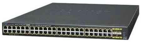 Planet IPv6/IPv4, 48-Port Managed 802.3at POE+ Gigabit Ethernet Switch + 4-Port 100/1000X SFP (440W) 198360286158