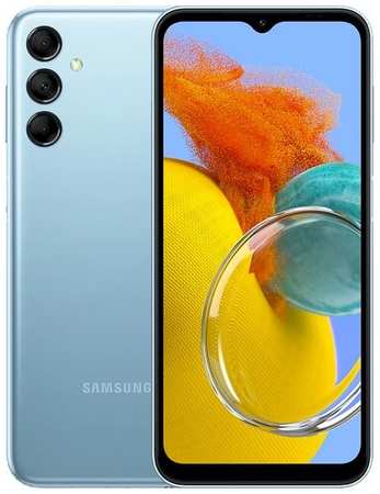 Смартфон Samsung Galaxy M14 4/64 ГБ, Dual nano SIM, голубой 198362677336