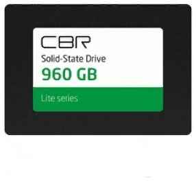 Твердотельный накопитель CBR 960 ГБ SATA SSD-960GB-2.5-LT22 198362931277