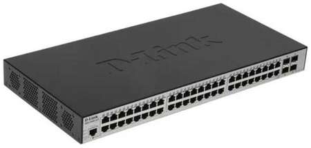 D-Link DGS-3000-52X/B2A Управляемый L2 коммутатор с 48 портами 10/100/1000Base-T и 4 портами 10GBase-X SFP+, RTL {3}, (451805) 198363903378