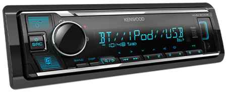 Автомагнитола Kenwood KMM-BT408 DSP/BT/3RCA/мультицвет