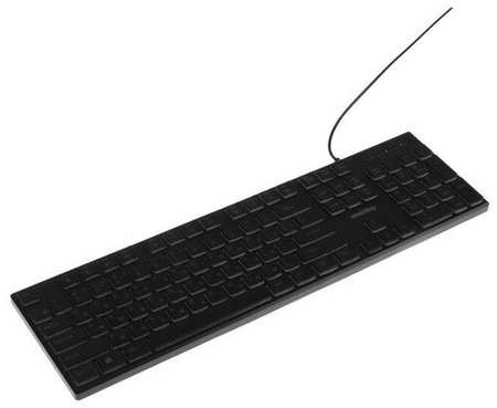 Клавиатура Smartbuy ONE 240, проводная, мембранная, 104 клавиши, USB, подсветка, чёрная