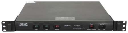 Источник бесперебойного питания Powercom King Pro RM, Интерактивная, 1000 ВА / 800 Вт, Rack, IEC, LCD, USB, USB 198364553026