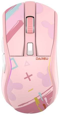 Игровая мышь Dareu A950 Pink 198365360279