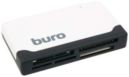 Картридер внешний Buro BU-CR-2102 USB2.0 белый 198366123123