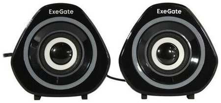 Exegate EX289680RUS Акустическая система 2.0 ExeGate Accord 210 (питание USB, 2х3Вт (6Вт RMS), 60-20000Гц, RGB подсветка)