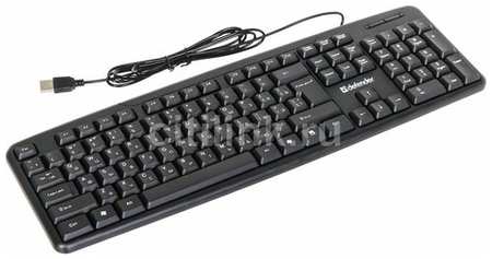 Клавиатура Defender HB-588 Astra RU. черный. полноразмерная 198366254423