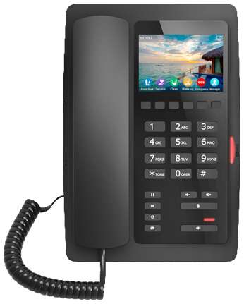 IP-Телефон Fanvil H5W черный 198367664108