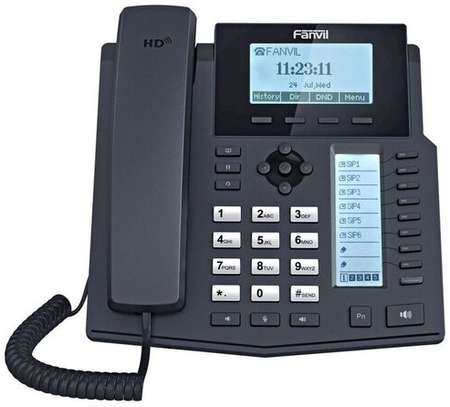 Fanvil Телефон IP Fanvil V67 черный 198368285667