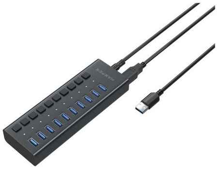 USB Концентратор HARPER HUB-10MB, черный 198369080754