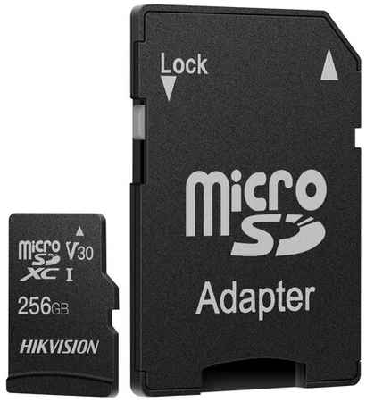 Флеш карта microSDHC 256Gb Class10 Hikvision HS-TF-C1(STD)/256G/Adapter + adapter 198369142520