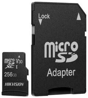 Карта памяти Hikvision microSDXC HS-TF-C1(STD)/256G/Adapter 198369931306