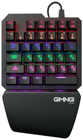Клавиатура Oklick GMNG 707GK черный USB for gamer LED (1684803) 198374653019