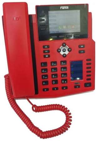 Телефон IP Fanvil X5U-R красный 198376674348