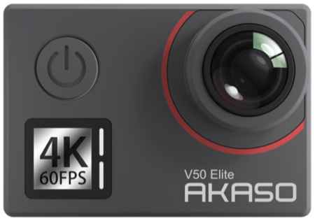 Экшн-камера AKASO V50 Elite, 3840x2160, 1350 мА·ч, черный 198380780635