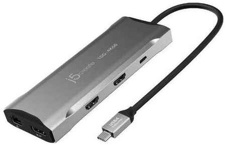 J5create USB-C Multi-Monitor Mini Dock USB4 JCD397 198385903118