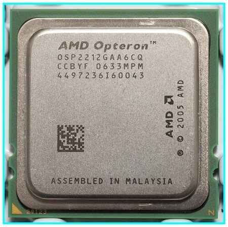 Процессор AMD Opteron 2212 HE Santa Rosa (rev. F3) S1207 (Socket F), 2 x 2000 МГц, OEM