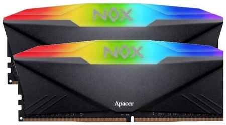 Оперативная память Apacer NOX RGB (8 ГБ x 2 шт.) DDR4 3200 МГц DIMM CL16 AH4U16G32C28YNBAA-2 198388998511