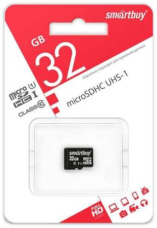 Smart Buy Карта памяти microSDHC UHS-1 32GB SmartBuy 198389321159