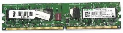 Модуль памяти DIMM DDR2 1Gb PC-6400 Kingmax KLDD48F-A8KB5 198391407645
