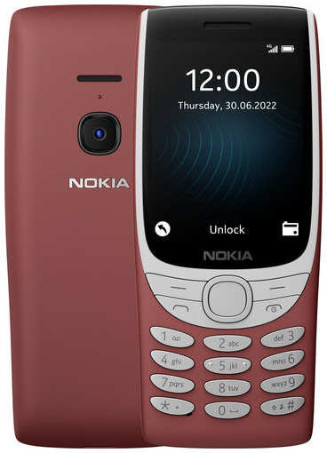 Nokia 8210 4G, 2 SIM, красный 198391889264