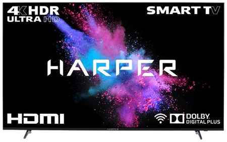 50″ Телевизор HARPER 50U750TS IPS, черный 19839792753