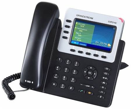 VoIP-телефон Grandstream GXP2140 черный 1984038308
