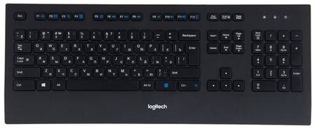 Клавиатура Logitech K280e черный, русская, 1 шт 1984060001