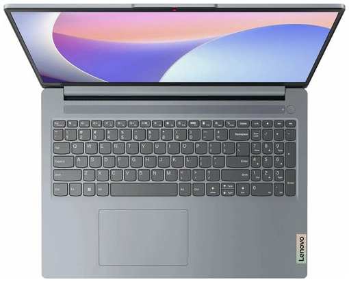 LENOVO Ноутбук Lenovo IdeaPad Slim 3 15ABR8 Ryzen 7 7730U 16Gb SSD1Tb AMD Radeon 15.6″ TN FHD (1920x1080) noOS grey WiFi BT Cam (82XM000ARK) 82XM000ARK 19840745948