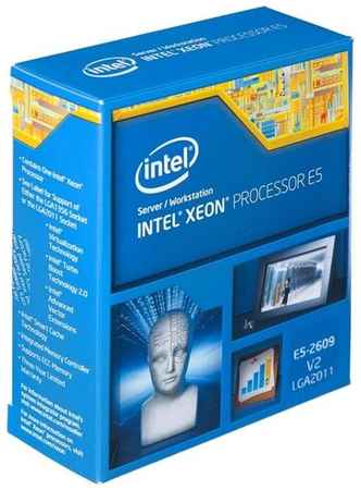 Процессор Intel Xeon E5-2609V2 Ivy Bridge-EP LGA2011, 4 x 2500 МГц, OEM 1984196026