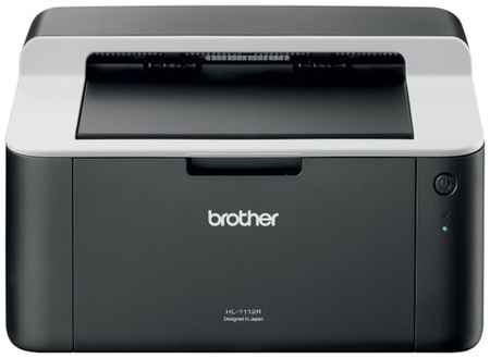 Принтер Brother HL-1112R, ч/б, A4, черный/белый 1984224362