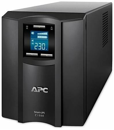 Интерактивный ИБП APC by Schneider Electric Smart-UPS SMC1500I черный 900 Вт 1984292808
