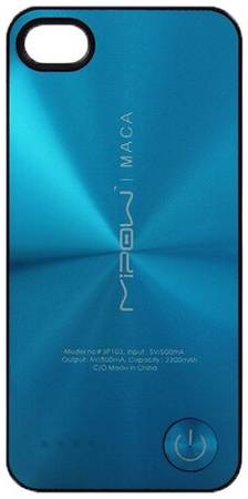 Чехол-аккумулятор MIPOW MACA Color Power Case SP103A для Apple iPhone 4/iPhone 4S navy blue