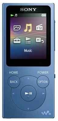 MP3-плеер Sony NW-E394 8 ГБ, бирюзовый