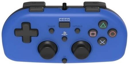 Геймпад HORI Horipad Mini for PS4, blue, 1 шт 19844020828282