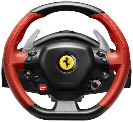 Комплект Thrustmaster Ferrari 458 Spider Racing Wheel, черный/красный 19844021791023