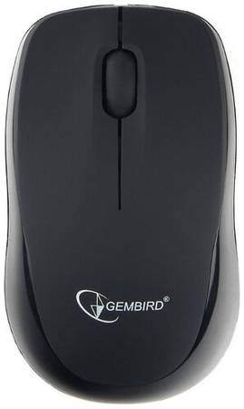 Беспроводная мышь Gembird MUSW-360, черный 19844039377132