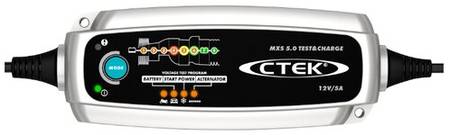Зарядное устройство CTEK MXS 5.0 TEST & CHARGE белый/черный 0.8 А 5 А 19844060468428