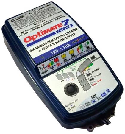 Пуско-зарядное устройство Optimate 7 Select (TM250) синий/серый 19844060487626