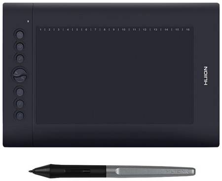 Графический планшет HUION H610 Pro v2