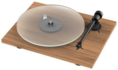 Виниловый проигрыватель Pro-Ject T1 walnut