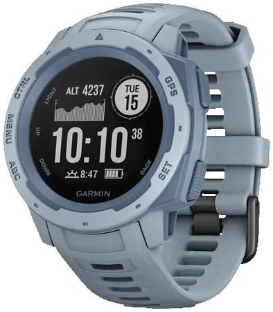 Умные часы Garmin Instinct 45 мм GPS, sea foam 19844072415671