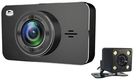 Видеорегистратор Playme NETTON, 2 камеры, GPS, черный 19844073454424