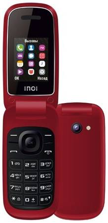 Телефон INOI 108R, красный 19844086137880