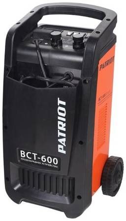 Пуско-зарядное устройство PATRIOT BCT-600 Start черный/оранжевый 18000 Вт 3300 Вт 19844090930911